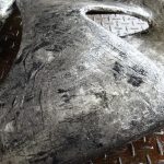 アフリカツインのカウル塗装の剥離作業(失敗編)と夜間ランニング用ライト