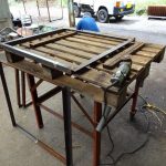 イノシシの箱罠作成とキャリイのドナドナ